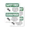 Signmission Safety Culture Sign, 7 in Width, Vinyl Decal, Rectangle, Bilingual OS-2PACK-SF-D-710-L-10794 - alternate 1
